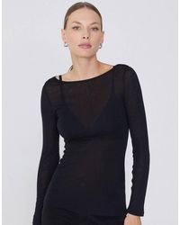 Tezenis - Lightweight Boat Neck Top - Lyst