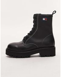 Tommy Hilfiger - Urban Lace Up Hiker Boots - Lyst