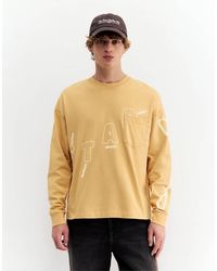 Pull&Bear - Long Sleeve T-shirt With Pocket - Lyst