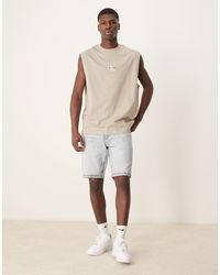 Calvin Klein - Regular Denim Shorts - Lyst