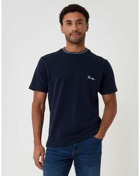 Threadbare - Cotton Crew Neck Script T-Shirt - Lyst