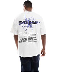 Sixth June - T-shirt à imprimé anniversaire - Lyst