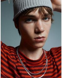 Pull&Bear - Confezione Da 2 Collane - Lyst