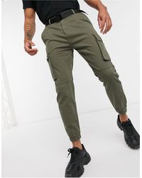 bershka combat trousers