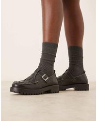 Walk London - Clara Woven Loafers - Lyst