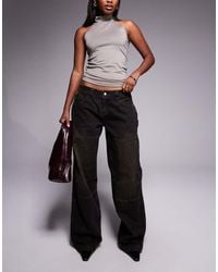 I.AM.GIA - Misty Low Rise Sand Washed baggy Cargo Jeans - Lyst