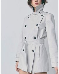 Stradivarius - Basic Korte Trenchcoat - Lyst