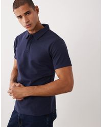 Threadbare - Polo en maille texturée à manches courtes - Lyst