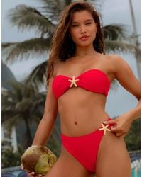 Moda Minx - X agnes pimentel – trägerloses bikini-oberteil - Lyst