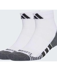 adidas Originals - Pack De 3 Pares De Calcetines De Color Blanco Y Negro Acolchados De Caña Media Climacool Cushioned De - Lyst