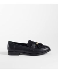 London Rebel - Amber Tassel Penny Loafers - Lyst