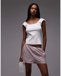 Tommy Hilfiger - – pyjama aus pointelle - Lyst