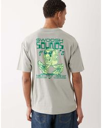 Nike - Swoosh Sounds Backprint T-shirt - Lyst