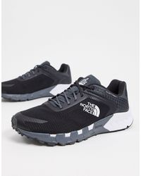 north face black trainers