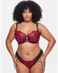 Ann Summers - Poitrines généreuses - endless attraction - soutien-gorge pigeonnant à bonnets non rembourrés - /noir - Lyst