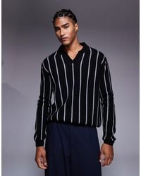 ASOS - – gestricktes relaxed-fit-polohemd - Lyst