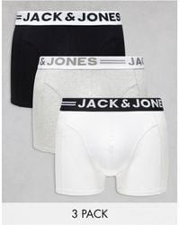 Jack & Jones - Confezione da 3 boxer aderenti multi - Lyst