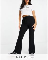Miss Selfridge Scuba Kick Flare Trouser 