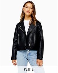 topshop jacke schwarz