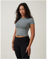 Cotton On - Luxe Crew Neck Short Sleeve Top - Lyst