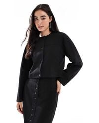 French Connection - Jaiden Tailored Cropped Jacket Co-ord - Lyst