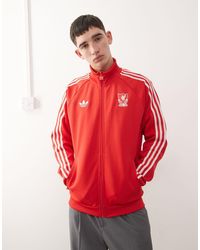 adidas Originals - Adidas Football Liverpool Full Zip Jacket - Lyst