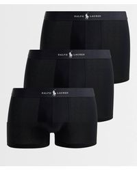 Polo Ralph Lauren - Logo Waistband Classic 3 Pack Trunks - Lyst