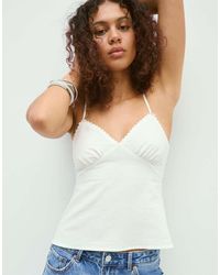 Stradivarius - Rustic Strappy Top - Lyst
