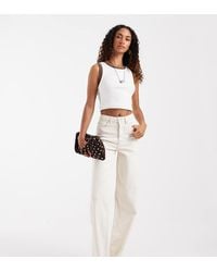 ONLY - Hannah Extra High Waist Wide Leg Jeans - Lyst