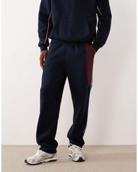ASOS - Straight Leg jogger With Cut And Sew - Lyst