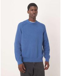 SELECTED - 100% Cotton Ribbed Knit Jumper - Lyst