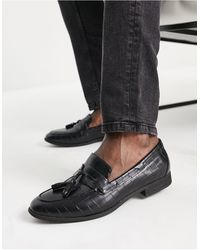 New Look Faux Leather Loafer - Black