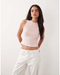 ASOS - Fine Knit Tank Top Co-ord - Lyst