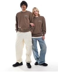 Dickies - Aitken - sweat avec logo sur la poitrine à gauche - et blanc cassé - Lyst