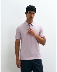Mango - T-shirt classique à col polo - clair - Lyst