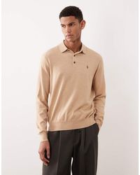 Polo Ralph Lauren - Gebreide Katoenen Polotrui Met Icoonlogo - Lyst