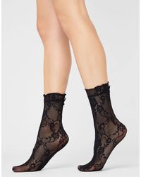 Calzedonia - Floral Lace Socks - Lyst