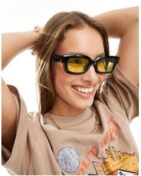 ASOS - Square Fashion Glasses - Lyst
