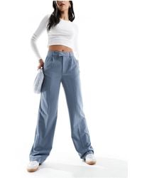 Pull&Bear - High Waisted Tailored Trousers - Lyst