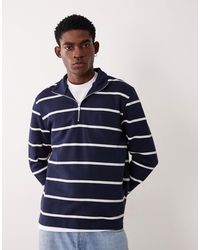 ASOS - – gestreiftes basic-sweatshirt - Lyst