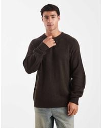 JJ Rebel - Maglione Testurizzato Oversize - Lyst