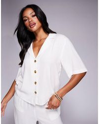 River Island - – kastige hemdbluse - Lyst