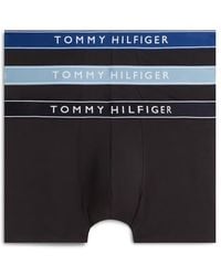 Tommy Hilfiger - 3-Pack Essential Logo Waistband Trunks - Lyst