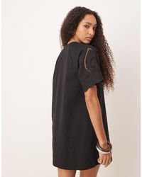 ASOS - – t-shirt-minikleid - Lyst