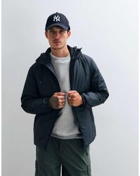 Rains - 15770 Lohja Waterproof Relaxed Hooded Bomber Jacket - Lyst