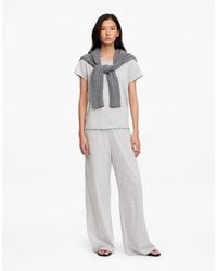 ARKET - Wide Leg Lounge Wear Coord Pant With Elastic Waist - Lyst