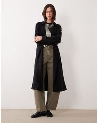 ASOS - Soft Longline Trench - Lyst