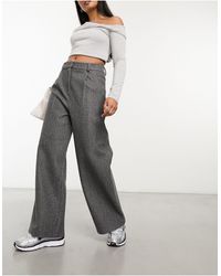Collusion - Wide Leg baggy Tailored Pants - Lyst