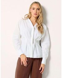 Long Tall Sally - Pleated Shirt - Lyst