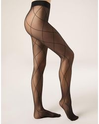 Calzedonia - Diamond Sheer Tights - Lyst